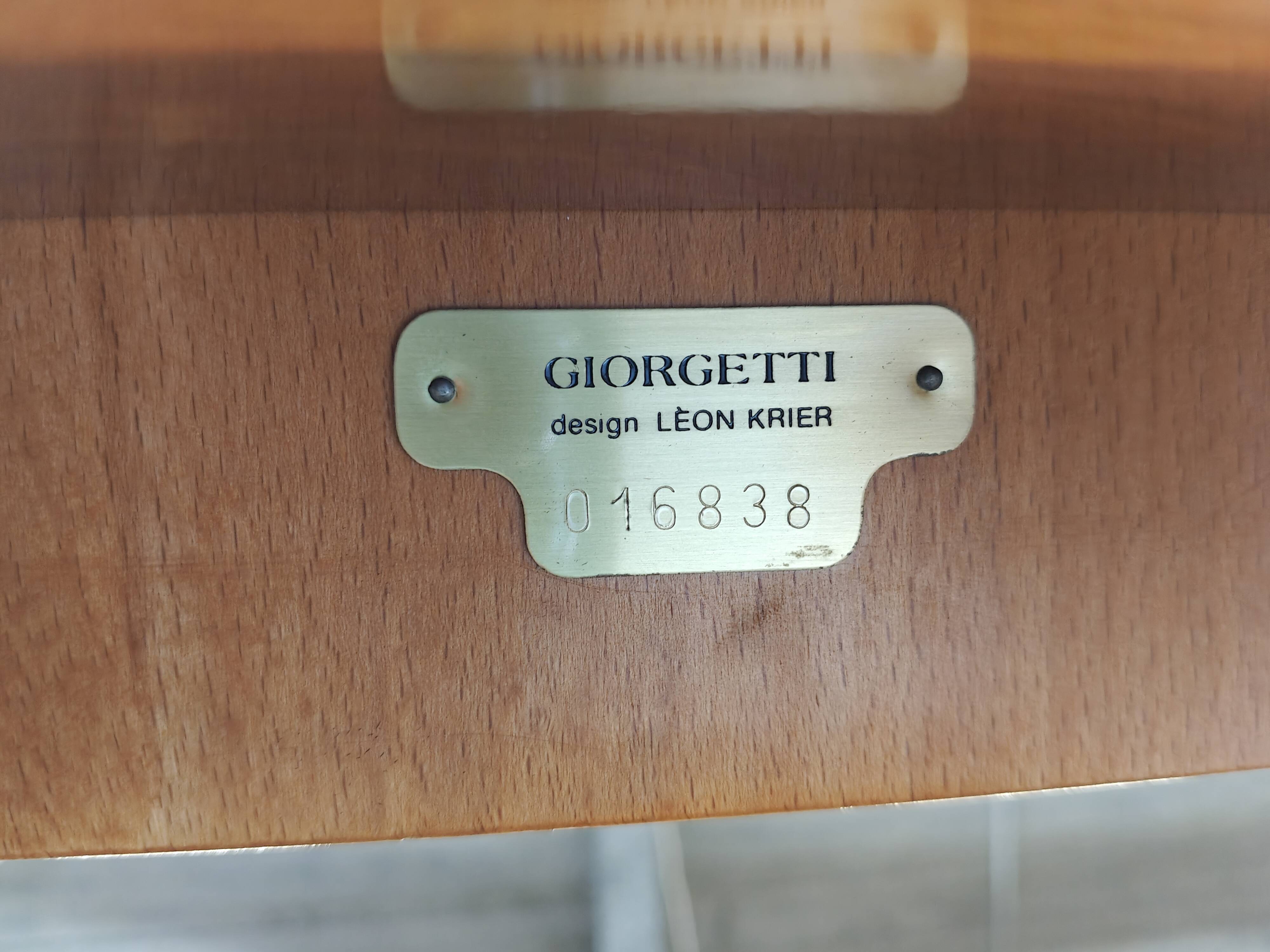 Mensa Magna Dining table by Leon Krier for Giorgetti, 1990s