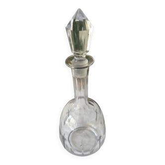 Ancienne carafe en verre