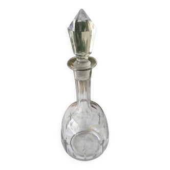 Old glass decanter