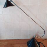 Designer metal lamp.
