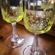 Lot de 3 verres en ouraline