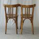 Lot de 2 chaises Baumann n°85 vers 1935