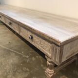 Banc ou console basse 5 tiroirs 272cm