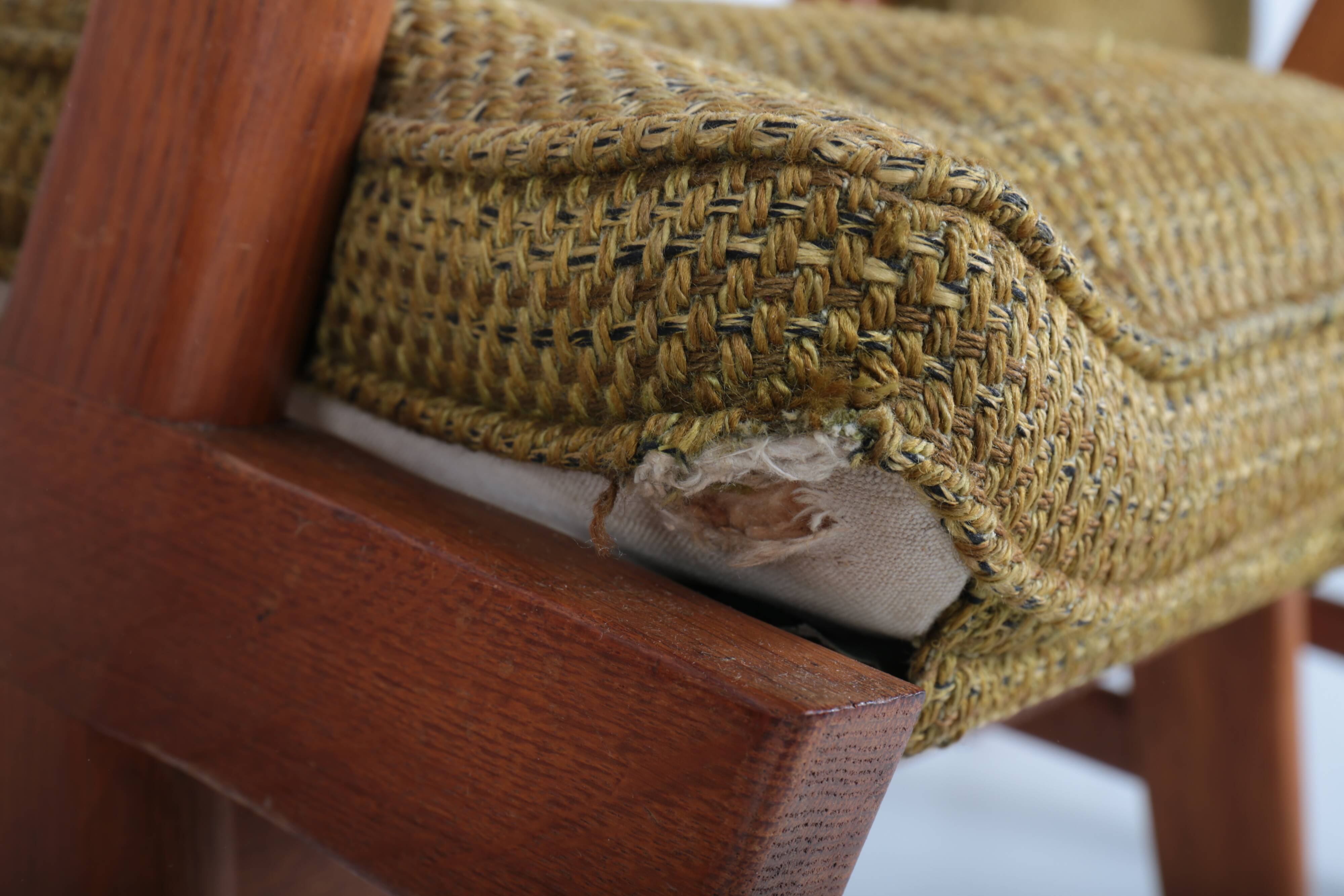 Set of 4 vintage Free-Span FS-116 armchairs, 50s