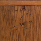 Ash chest of drawers, Danish design, 1970s, manufacture: Hundevad