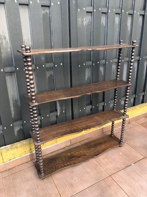 Antique wood shelf