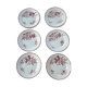 Set of 6 flat plates Sarreguemines Favorite