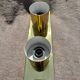 60s minimalist brass wall lamp by Beisl Leuchte, Germany