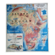 Vintage school map mdi: Africa-Europe physical.