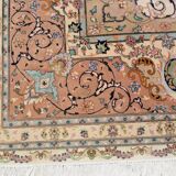Tapis d'Orient Iran Tabriz laine et soie : 2.50 X 3.50 Mètres
