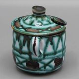 Vintage ceramics - vallauris mustard pot robert picault