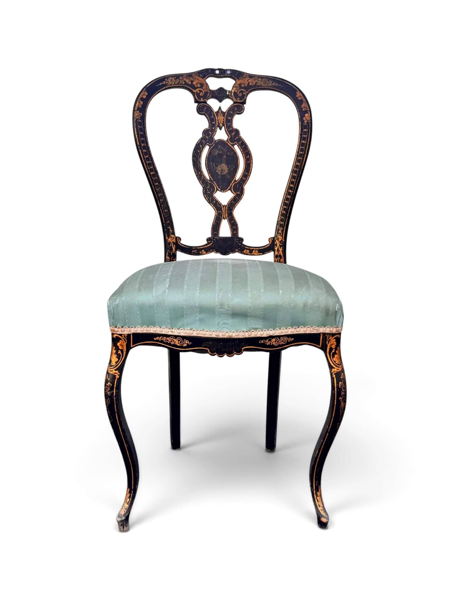 Série de 3 chaises Napoléon III