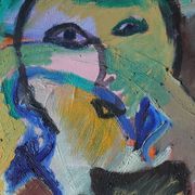 Lennart Lilja, Oil on canvas, 1950s