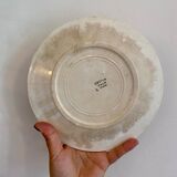 Set of 6 vintage dessert plates model Cécile by HBCM (lot 2)