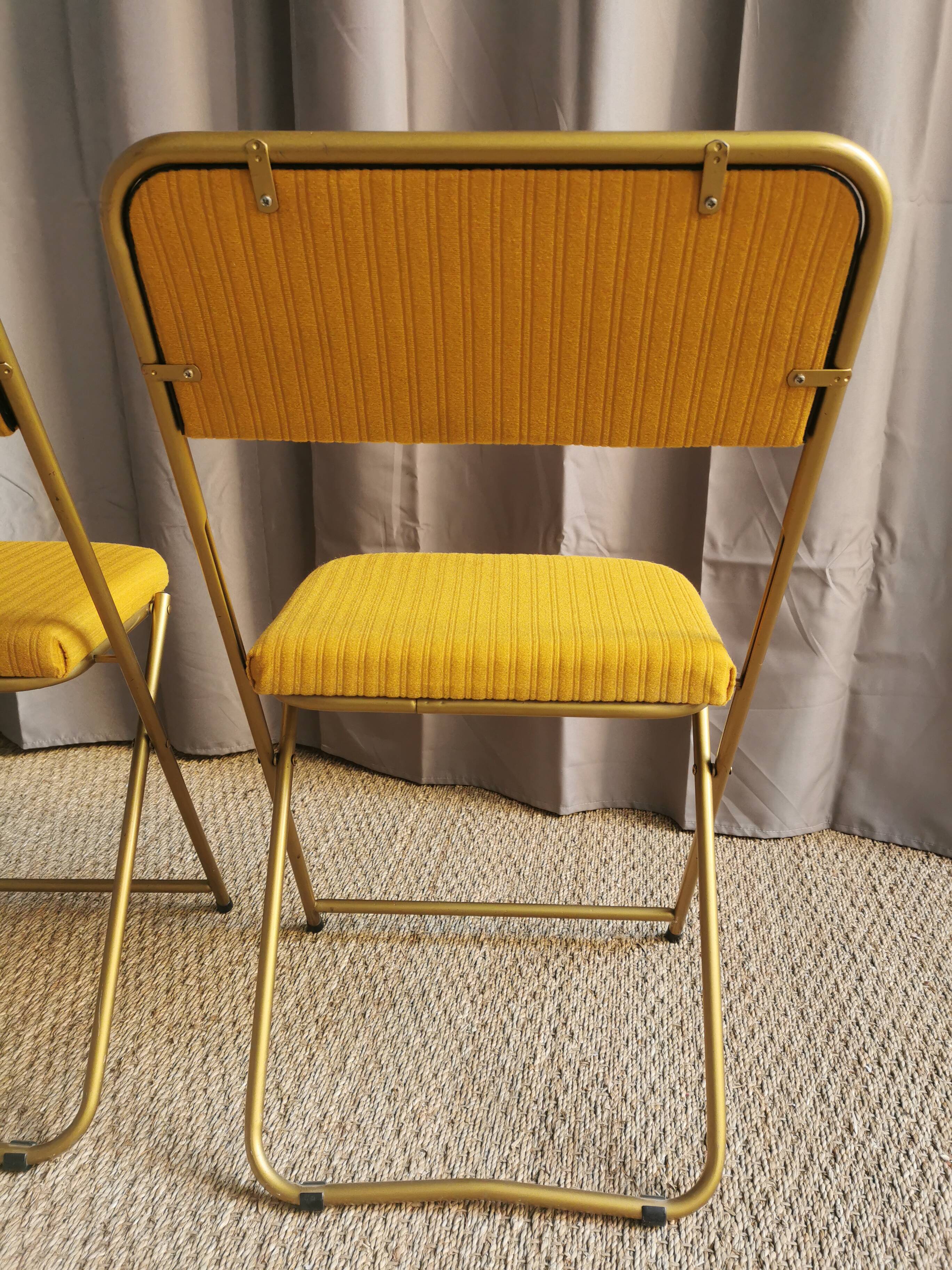 Pair of vintage chairs "lafuma"