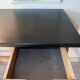 Vintage desk from the 60s-70s, light oak, in superb condition.
