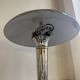 Table Lamp in Ship / Mushroom Style – Chrome Metal