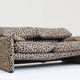 Cassina Maralunga 2 seater by Vico Magistretti Jacquard Panther fabric