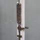 Vintage Iron and Glass Medicine Cabinet, 1940 s