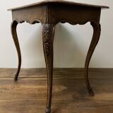 Oak side table from the 19th century