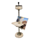 Freestanding ashtray with magazine rack