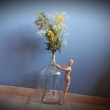 Demijohn 5L transparent straight