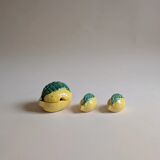 Set barbotine citron, saucière, poivrier et salière