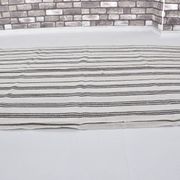 Vintage Anatolian Striped Hemp Kilim Rug, Reference 3665