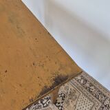 Shop/trade table in old fir 1950s -1m