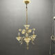 Venetian Murano Glass Chandelier 3 Lights 1960’s 