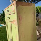 Parisian buffet in patinated wood