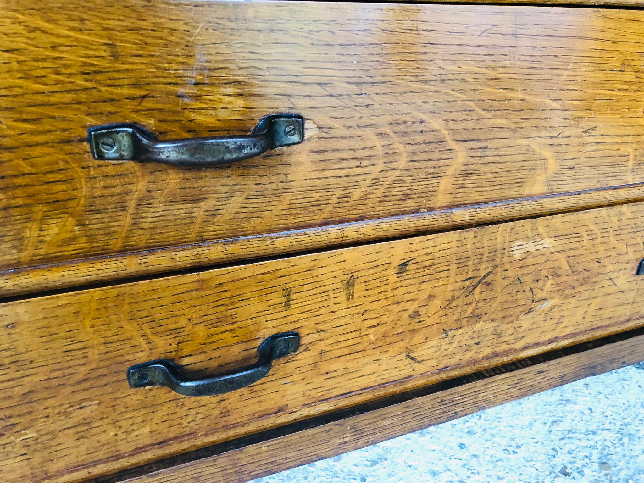 Vintage chest of drawers with 4 drawers, 50s /60