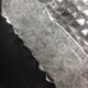 Wall lamp in ice glass and diamond tips / vintage 60s-70s