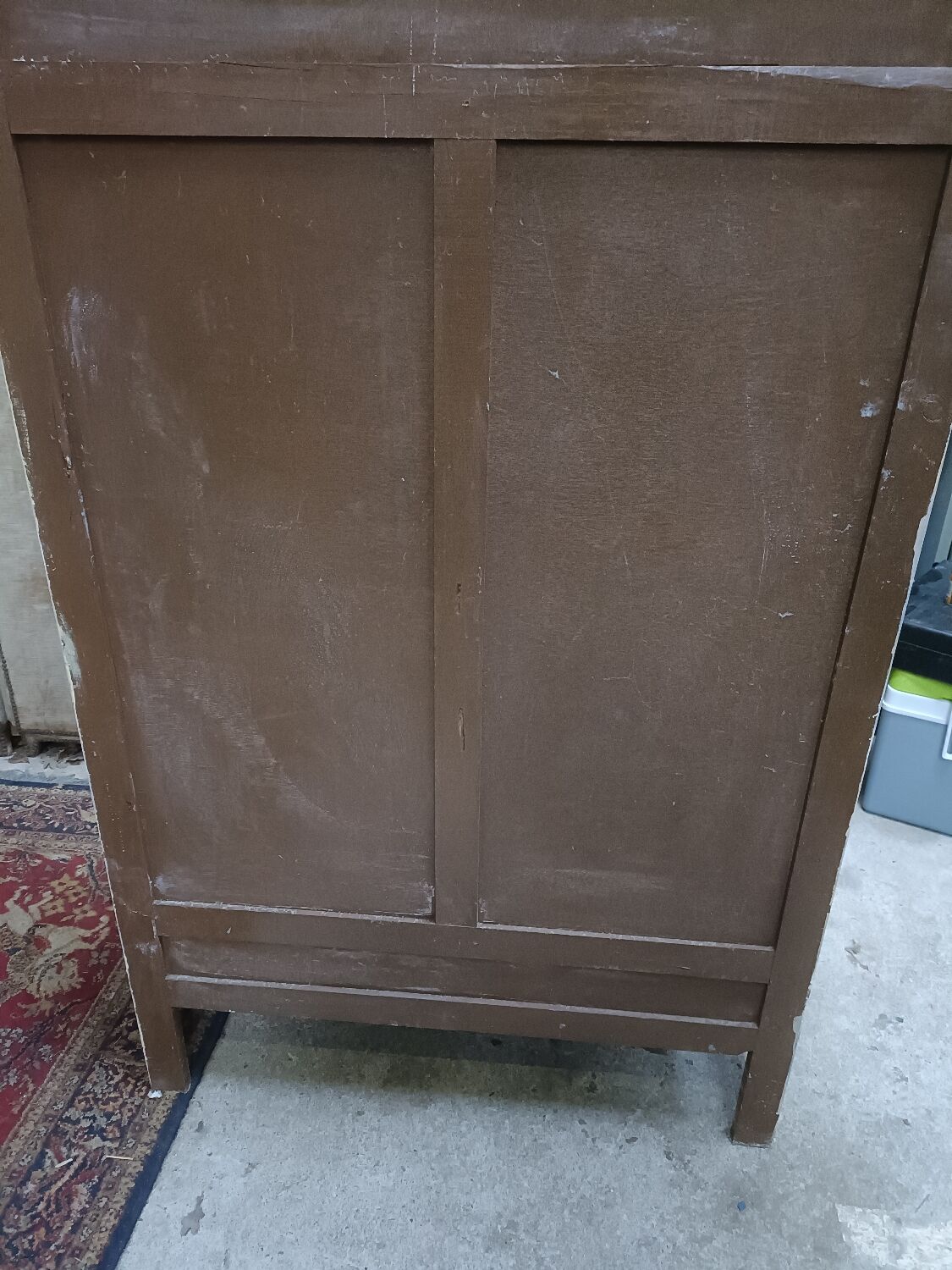 Armoire parisienne grise années 50