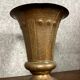 Art Nouveau period Medicis vase in gilded brass circa 1900