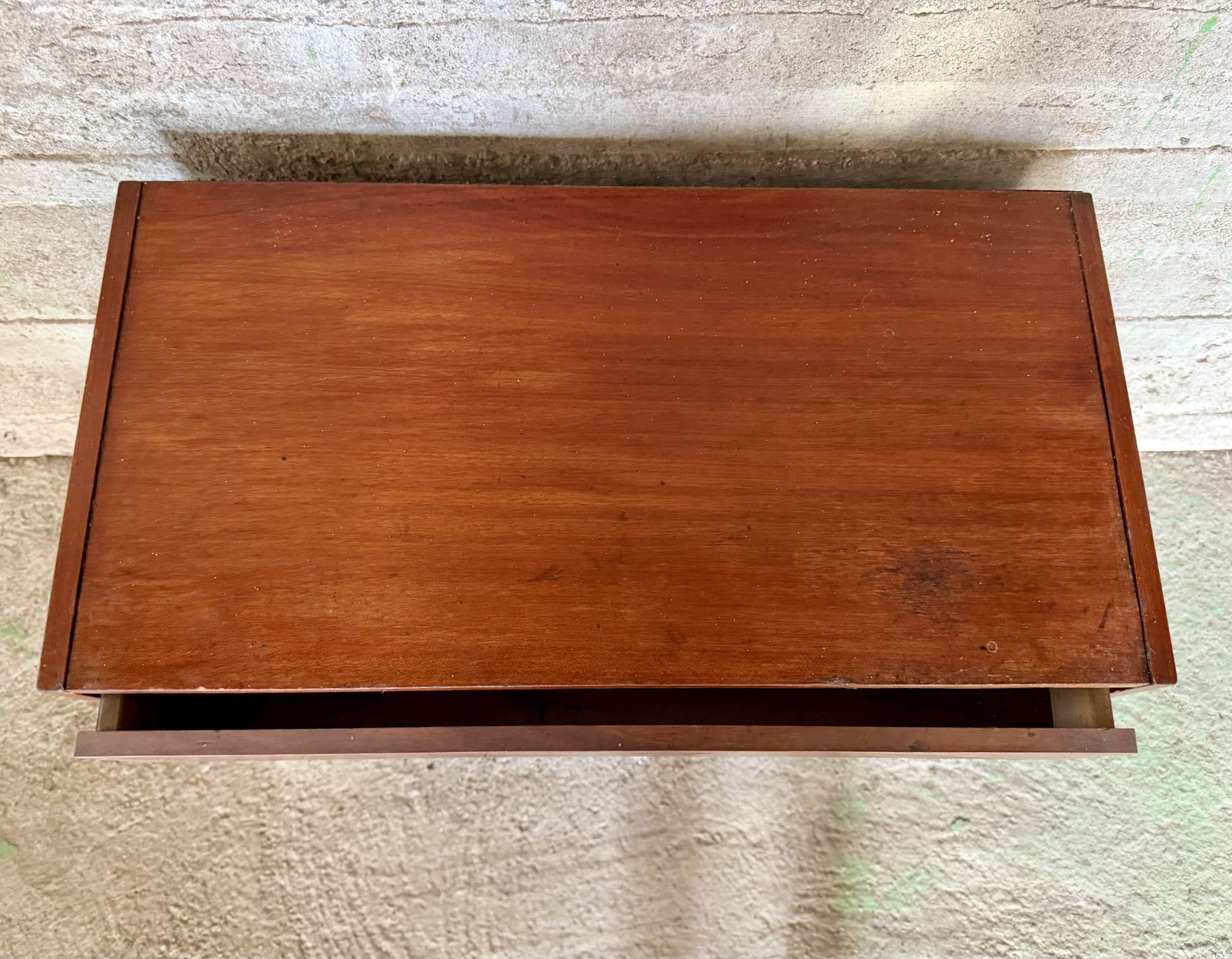Vintage teak shoe cabinet – 1960s