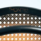 Thonet bentwood webbing chairs 214f 210r chairs, set of 2