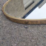 Oval mirror vintage 60 70