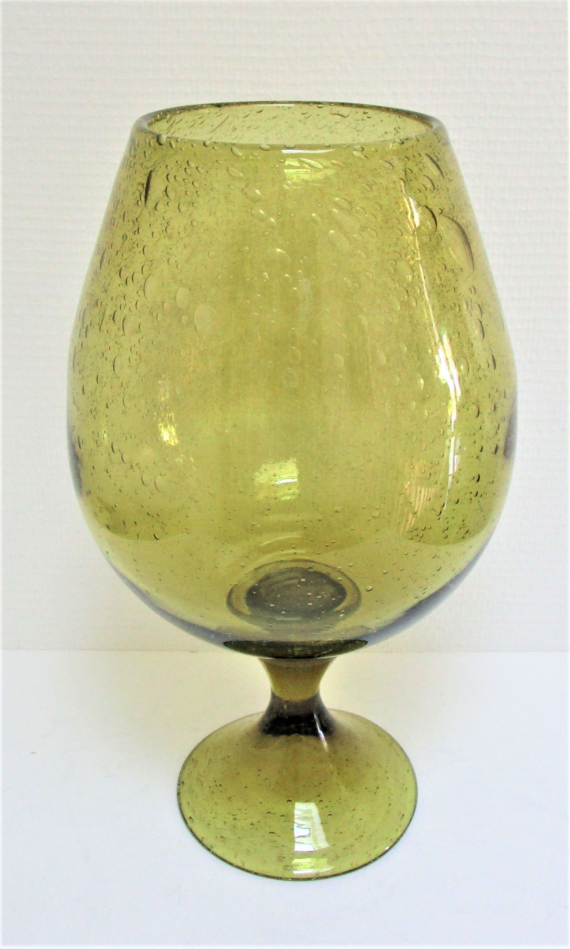 bubble glass vase Biot XL H 38 cm