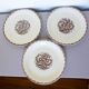 3 assiettes plates de Sarreguemines modèle Argonne 210734