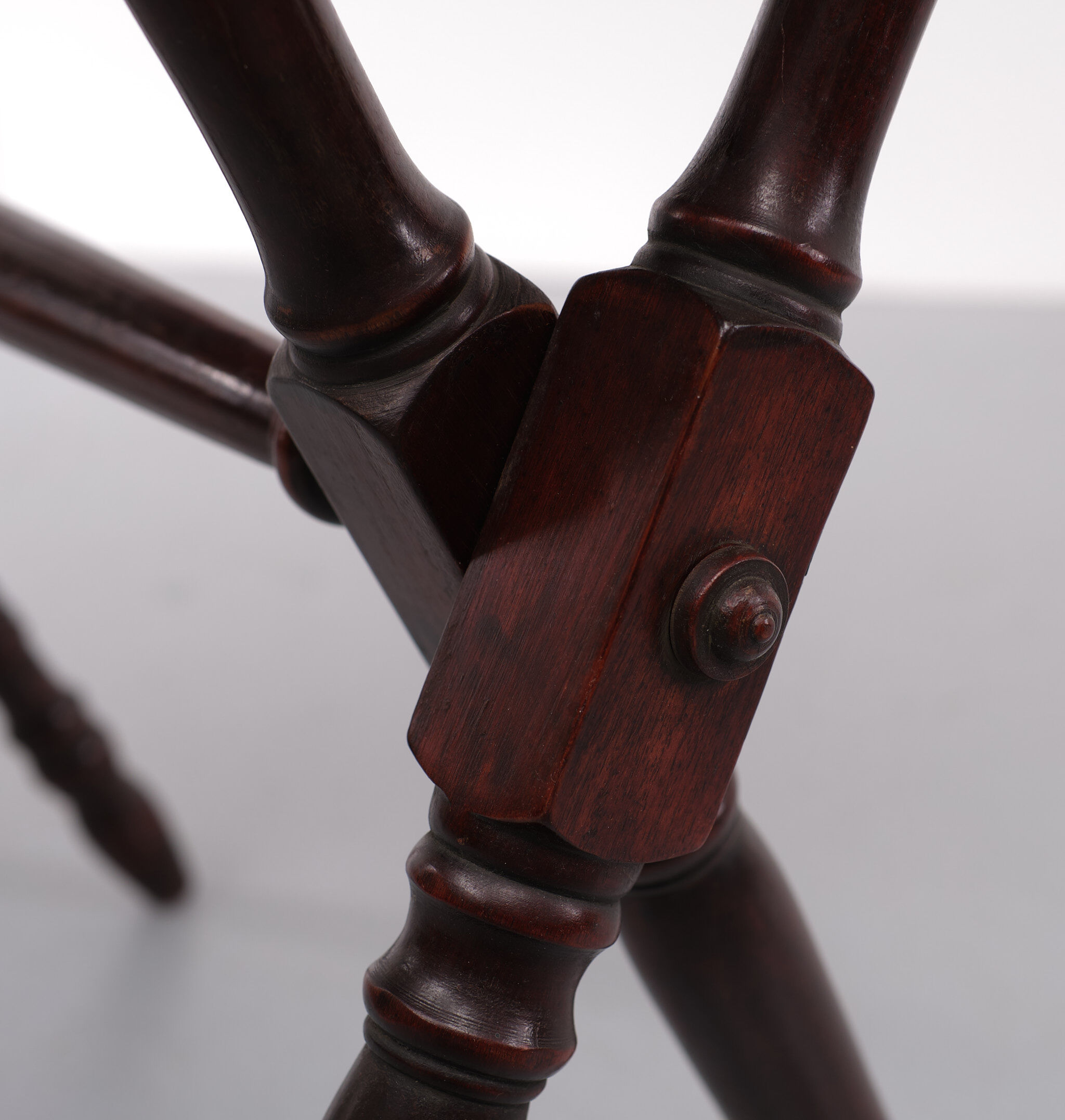 Antique Mahogany tray table Victorian 1880 England