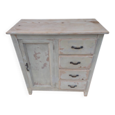 buffet parisien, effet chippy paint