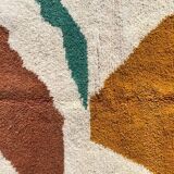 Handmade pure wool Berber rug size 150 x 250 cm