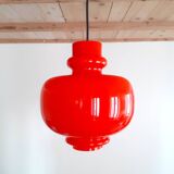 Vintage blown glass pendant light - Design by Hans Agne Jakobsson for Staff Leuchten