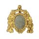 Small Antique Weathered Mirror Gilded Wood 19th Century