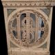Wooden and marble gate, old Charles X era
