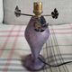 Vintage glass paste lamp