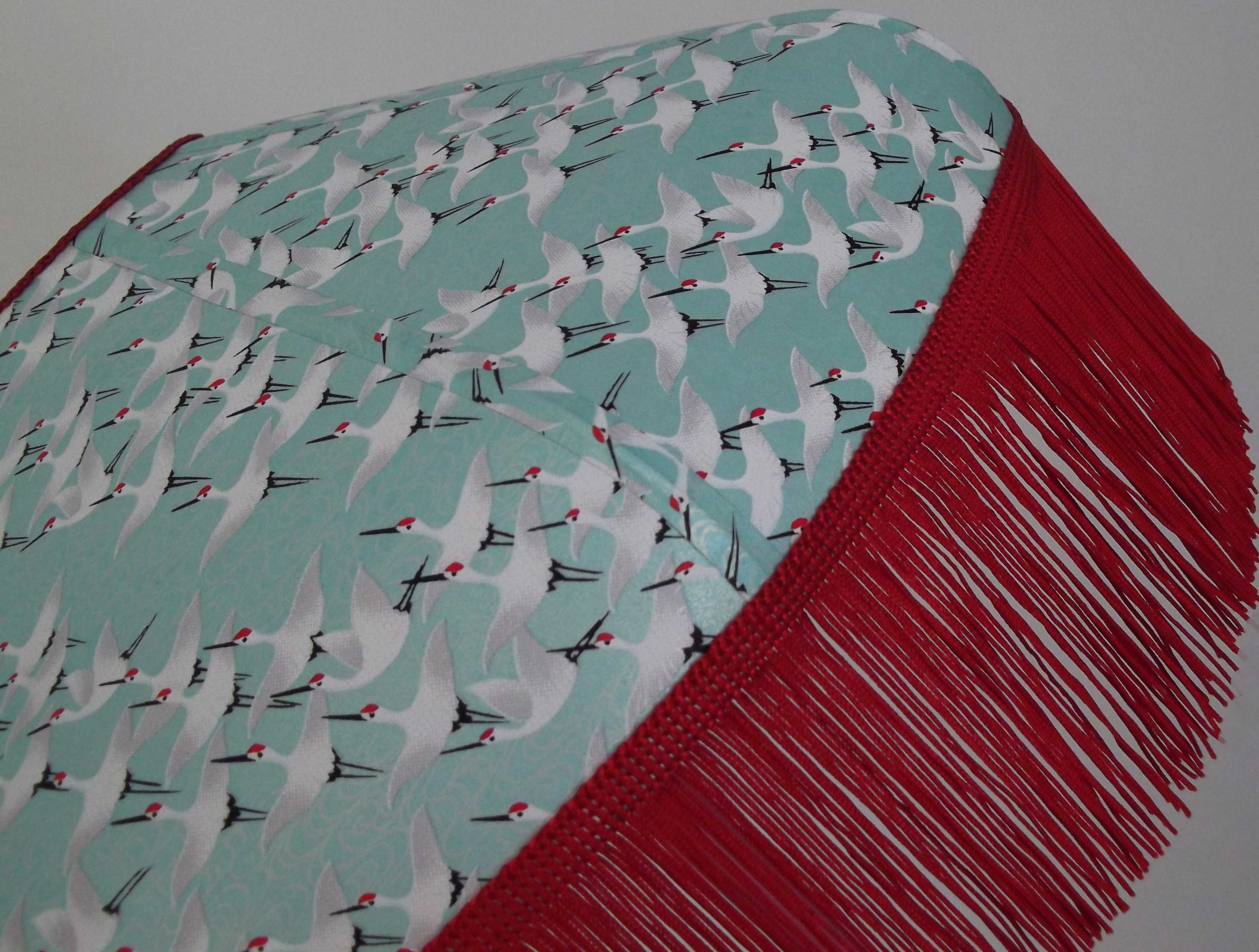 Retro lampshade in Japanese paper