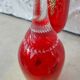 2 flutes champagne artisanat Murano décor pampres