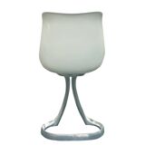 Set of 4 chairs by Michel Charron, organic design, 1970s